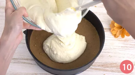 Cheesecake alle pesche - Passaggio 10