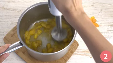 Cheesecake alle pesche - Passaggio 2