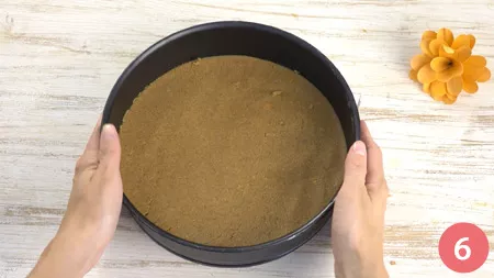 Cheesecake alle pesche - Passaggio 6