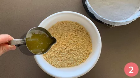 Cheesecake alle zucchine - Passaggio 2