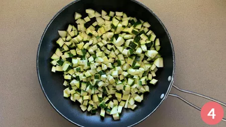 Cheesecake alle zucchine - Passaggio 4