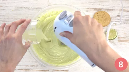 Cheesecake avocado e lime - Passaggio 8