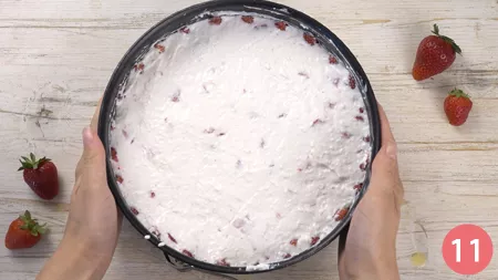 Cheesecake cocco e fragole - Passaggio 11
