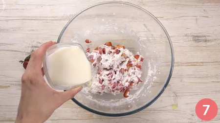 Cheesecake cocco e fragole - Passaggio 7