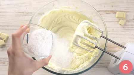 Cheesecake cotta al cioccolato bianco e cocco - Passaggio 6