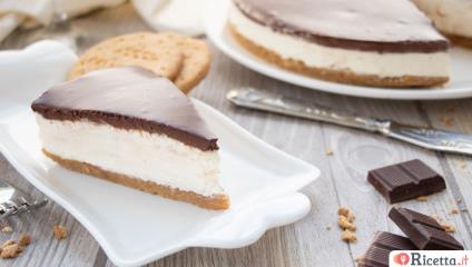Cheesecake fredda senza gelatina