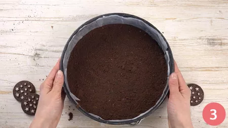Cheesecake Pan di stelle - Passo 3