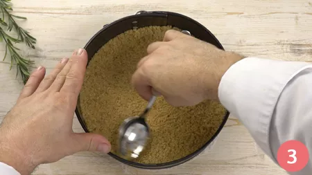 Cheesecake salata alle olive - Passaggio 3