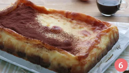 Cheesecake tiramisù al forno - P6