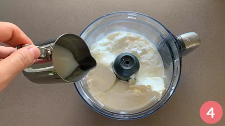 Cheesecake zebrata - Passaggio 4