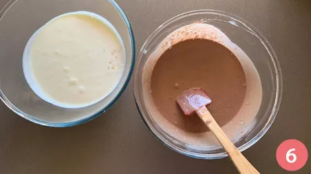 Cheesecake zebrata - Passaggio 6