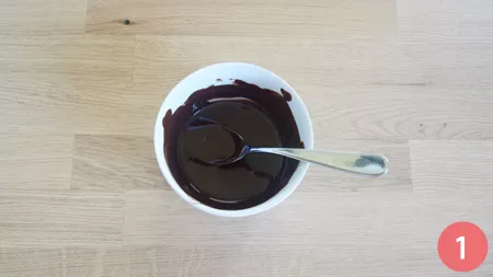 Chiffon Cake al cioccolato - P1