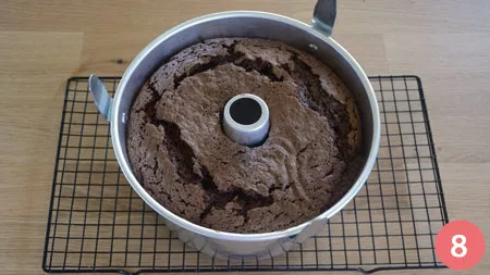 Chiffon Cake al cioccolato - P8