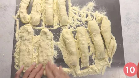 Ciabattine di semola - Passaggio 10
