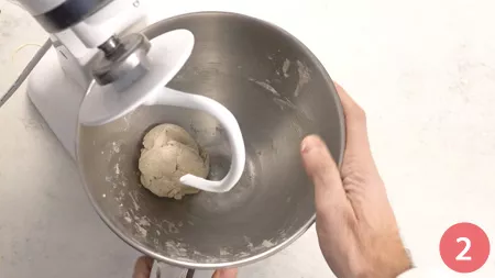 Ciabattine di semola - Passaggio 2