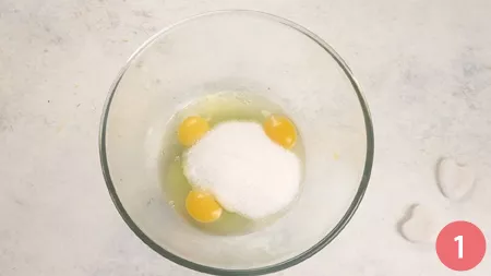 Ciambella alle mele - Passaggio 1