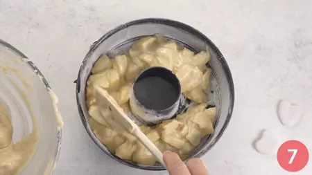 Ciambella alle mele - Passaggio 7