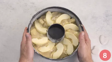 Ciambella alle mele - Passaggio 8