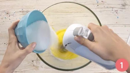 Ciambella bicolore - Passaggio 1