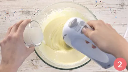 Ciambella bicolore - Passaggio 2