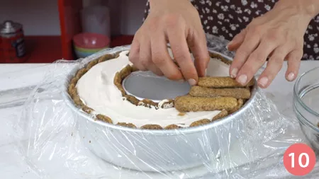 Ciambella al caffè senza cottura - P10