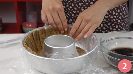 Ciambella al caffè senza cottura - P2