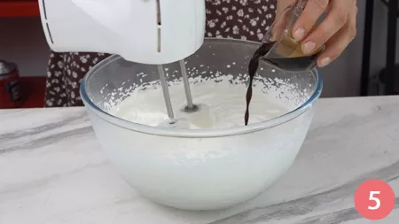 Ciambella al caffè senza cottura - P5