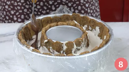 Ciambella al caffè senza cottura - P8