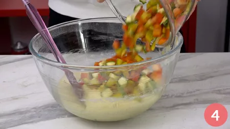 Ciambella di verdure - P4