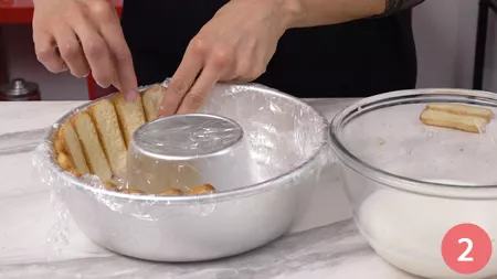 Ciambella al limone senza cottura - P2