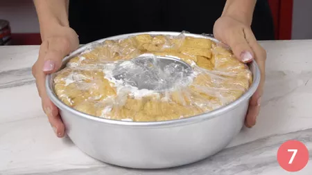 Ciambella al limone senza cottura - P7