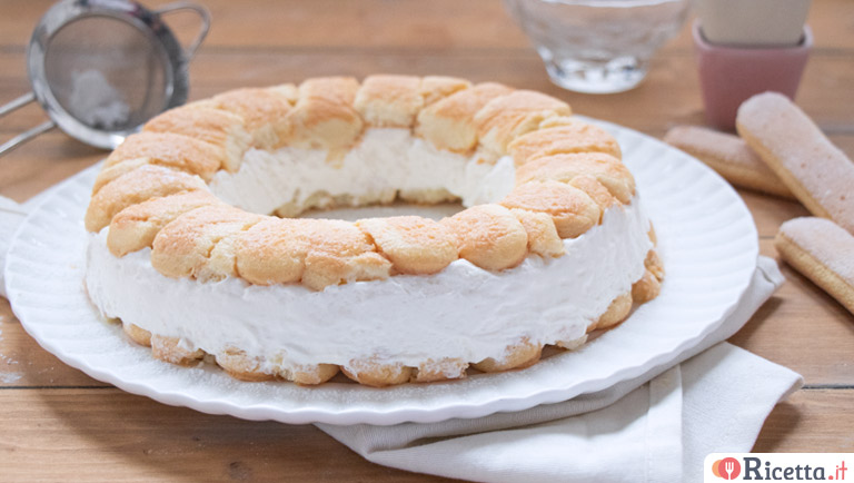Ciambella paradiso, un delicato dessert senza cottura