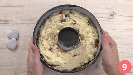 Ciambella salata - Passo 9