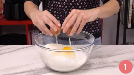 Ciambelle in friggitrice ad aria - P1