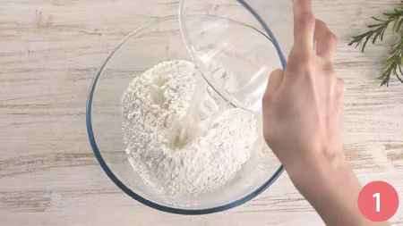 Ciambelle pizza - Passaggio 1