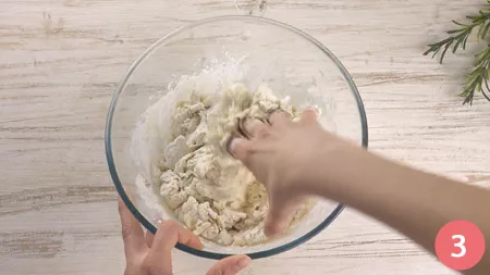 Ciambelle pizza - Passaggio 3