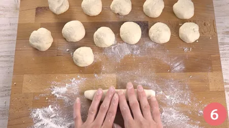 Ciambelle pizza - Passaggio 6