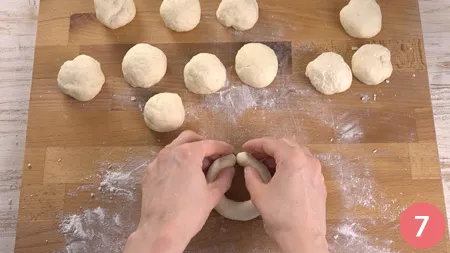 Ciambelle pizza - Passaggio 7
