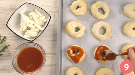 Ciambelle pizza - Passaggio 9