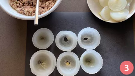 Cipolle ripiene - Passaggio 3