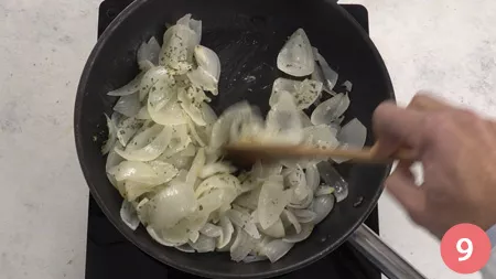 Cipolle ripiene vegetariane - Passaggio 9
