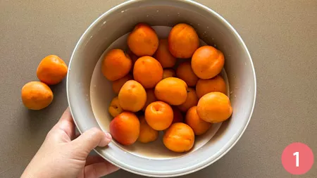 Clafoutis alle albicocche - p1