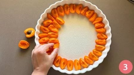 Clafoutis alle albicocche - p3