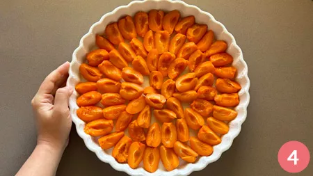 Clafoutis alle albicocche - p4