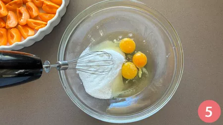 Clafoutis alle albicocche - p5