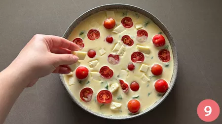 Clafoutis salato - p9