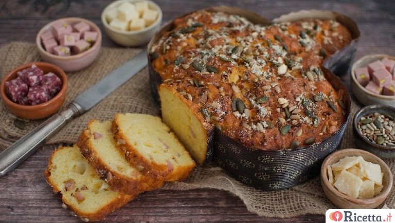 Colomba salata Bimby: antipasto gustoso e farcito per Pasqua
