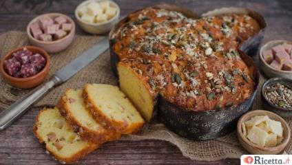 Colomba salata Bimby: antipasto gustoso e farcito per Pasqua