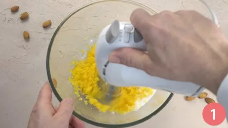 Colomba di Pasqua veloce al cioccolato - Passaggio 1