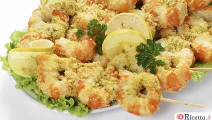Come fare i gamberetti gratinati